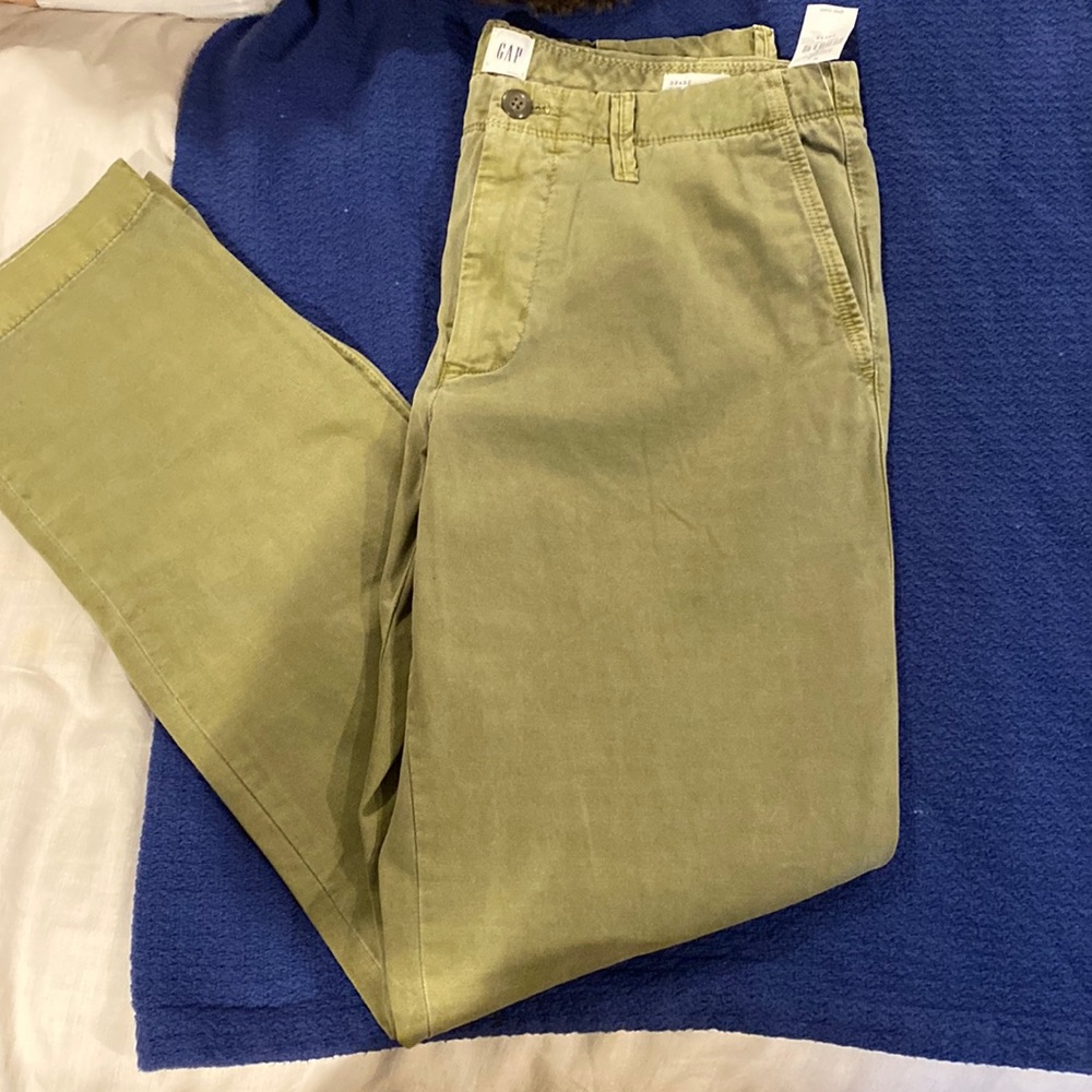 Gap Slim Light Green Jeans